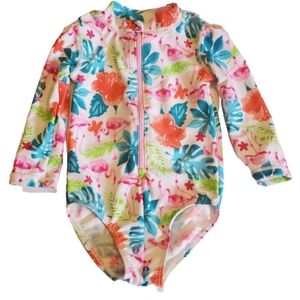 Tommy Bahama One Piece Long Sleeve Swimsuit 6/9M